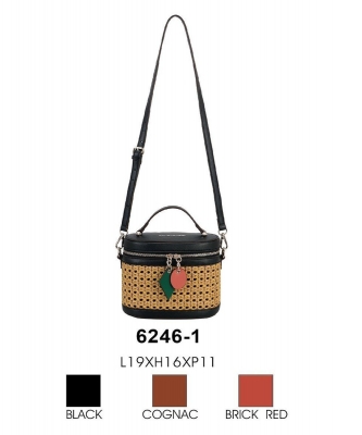 1 Box (10pcs) David Jones Crossbody Bags 6246-1  ASSORTED